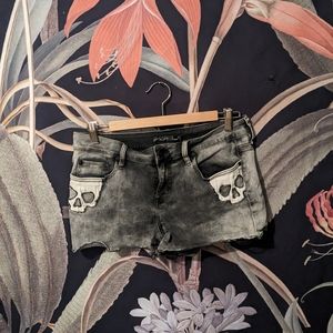Denim Hot Topic Shorts